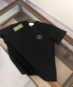 GUCCI 25 Spring/Summer Short Sleeve Printed Round Neck T-shirt~Exquisite Upgraded Printed Logo~ 0vlsxp6c