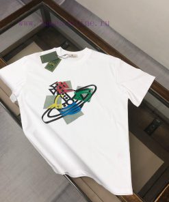Vivienne Westwood 2025 Spring/Summer New Men's And Women's Short Sleeve Round Neck T-shirt With ei2yhf7k