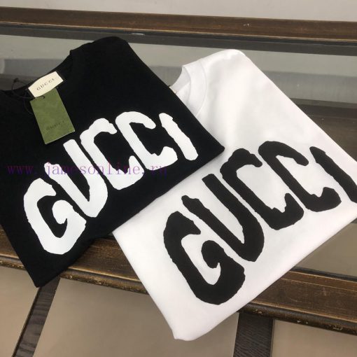 GUCCI's New Summer Round Neck Short Sleeved T-shirt Is Made Of High-end Pure Cotton Fabric With p1uj4m5c - Image 3