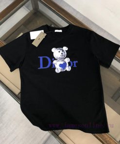 DIOR's New Summer Round Neck Short Sleeved T-shirt Is Made Of High-end Pure Cotton Fabric With s3jhpolr