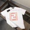 FENDI's New Summer Round Neck Short Sleeved T-shirt Weighs 270 Grams And Is Made Of High-end Pu 8lxo8m0d