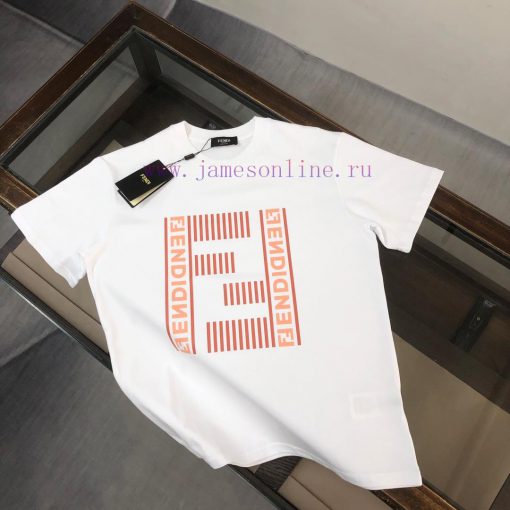 FENDI's New Summer Round Neck Short Sleeved T-shirt Weighs 270 Grams And Is Made Of High-end Pu 8lxo8m0d