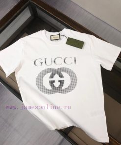 GUCCI's New Summer Round Neck Short Sleeved T-shirt Weighing 270 Grams Is Made Of High-quality c4ok7p5b