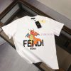 FENDI's New Summer Round Neck Short Sleeved T-shirt Weighs 270 Grams And Is Made Of High-end Pu tpu7zca5