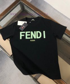 FENDI's New Summer Round Neck Short Sleeved T-shirt Weighs 270 Grams And Is Made Of High-end Pu 68yh64fh