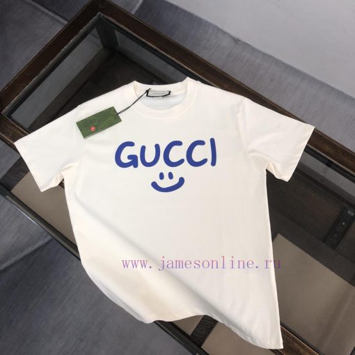 GUCCI's New Summer Round Neck Short Sleeved T-shirt Is Made Of High-end Pure Cotton Fabric With ksr907xh - Image 2