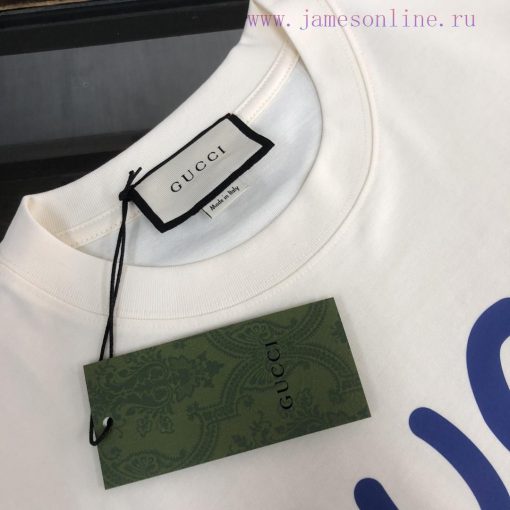 GUCCI's New Summer Round Neck Short Sleeved T-shirt Is Made Of High-end Pure Cotton Fabric With ksr907xh - Image 4