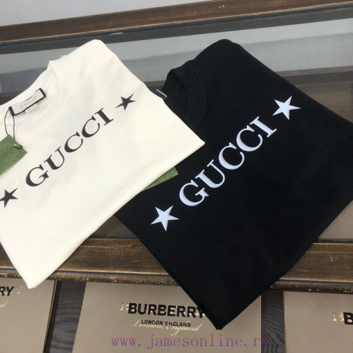 GUCCI's New Summer Round Neck Short Sleeved T-shirt Weighs 270 Grams And Is Made Of High-qualit v099sajl - Image 3
