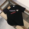 Burberry's New Summer Round Neck Short Sleeved T-shirt Weighing 270g Is Made Of High-quality Pu bbqqokwi