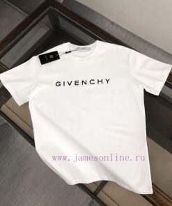 GIVENCHY's New Summer Round Neck Short Sleeved T-shirt Made Of 270g Heavyweight High-end Pure C it92h9xa