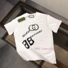 GUCCI's New Summer Round Neck Short Sleeved T-shirt Weighing 270 Grams Is Made Of High-quality co9nx83n