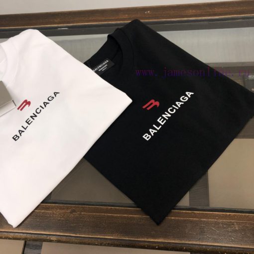 BALENCIAGA's New Summer Round Neck Short Sleeved T-shirt From Balenciaga Made Of 270g Heavy-dut 3azvyw2k - Image 3