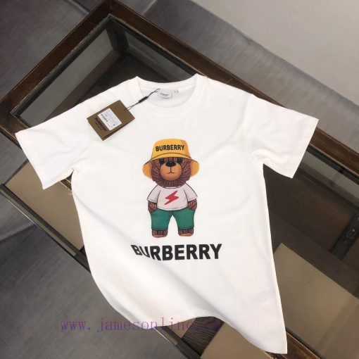 BURBERRY's New Summer Round Neck Short Sleeved T-shirt Weighs 270 Grams And Is Made Of High-end vncdhher - Image 2