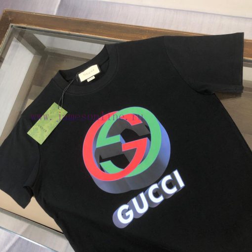 GUCCI's New Summer Round Neck Short Sleeved T-shirt Weighs 270 Grams And Is Made Of High-qualit t6eyaifr - Image 4