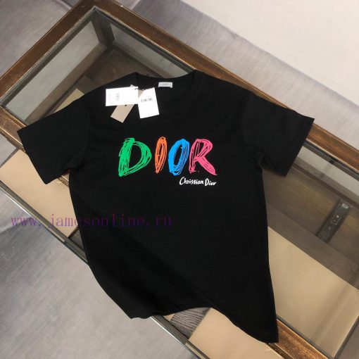 DIOR's New Summer Round Neck Short Sleeved T-shirt Weighs 270 Grams And Is Made Of High-end Pur yr2mj6yn - Image 2