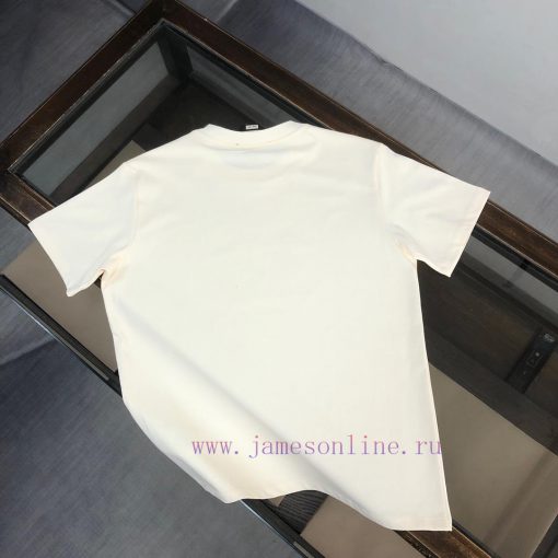 GUCCI's New Summer Round Neck Short Sleeved T-shirt Weighs 270 Grams And Is Made Of High-qualit f5oqated - Image 8