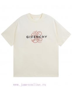 Top Level Detail ImagesGivenchy Givenchy Classic Letter Pattern Printed Short Sleeved T-shirt O tyfka6ct
