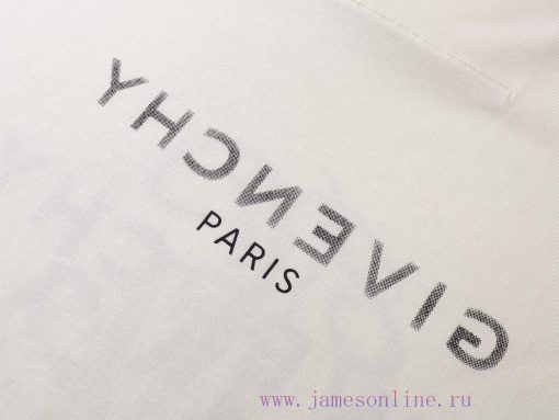 Top Level Detail ImagesGivenchy Givenchy Classic Letter Pattern Printed Short Sleeved T-shirt O tyfka6ct - Image 8