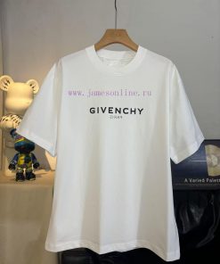 Top Level Detail ImagesGivenchy Givenchy. 25SS Letter Mirror Pattern Printed Short Sleeved T-sh 07njzt2o