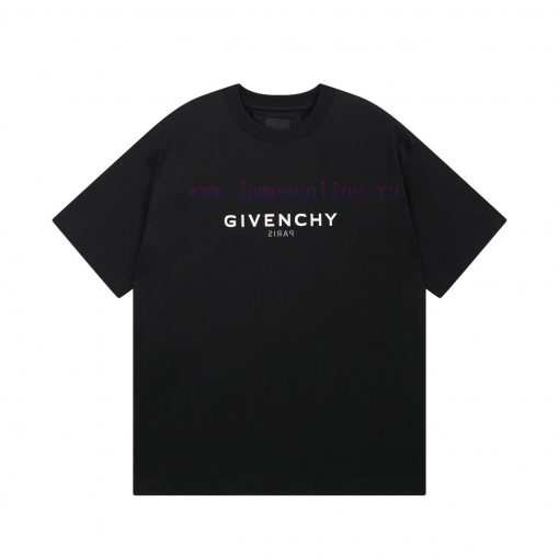 Top Level Detail ImagesGivenchy Givenchy. 25SS Letter Mirror Pattern Printed Short Sleeved T-sh 07njzt2o - Image 2