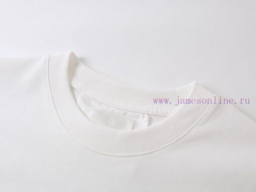 Top Level Real-life PhotosGivenchy Givenchy. 25SS Letter Mirror Pattern Printed Short Sleeved T d77qzy0h - Image 4