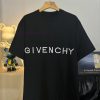 Top Level Real-life PhotosGivenchy Givenchy. 25SS 3D Letter Embroidered Short Sleeved T-shirtTh 9nxbfixh