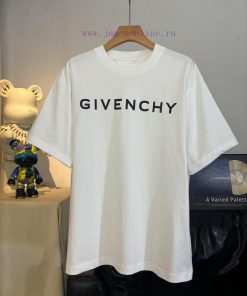 Top Level Real-life PhotosGivenchy Givenchy. 25SS. Classic Letter Printed Short Sleeved T-shirt jz53m6jg