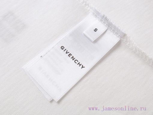 Top Level Detail ImagesGivenchy Givenchy. 25SS. Classic Letter Printed Short Sleeved T-shirtThe kkunz333 - Image 10