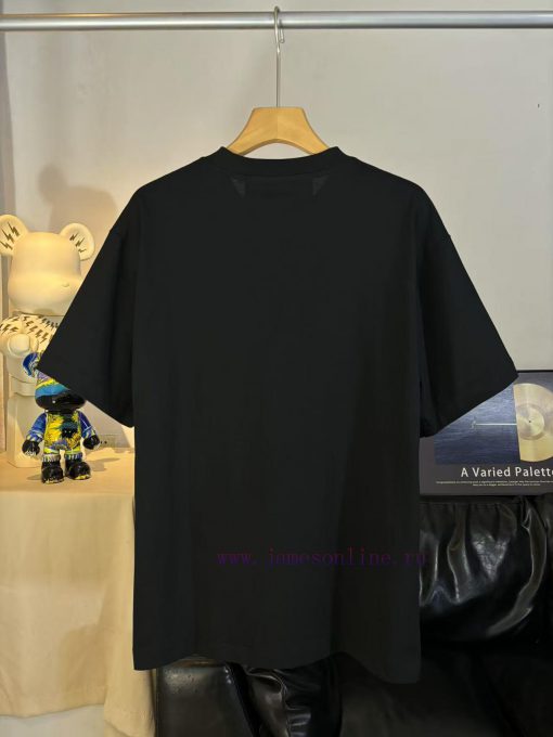 Top Level Real-life PhotosGivenchy Givenchy. 25SS. Classic Letter Pattern Embroidered Short Sle 0cwr2l6k - Image 3