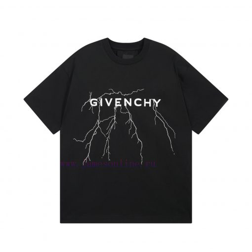 Top Level Detail ImagesGivenchy Givenchy. 25SS Reflective Lightning Printed Short Sleeve T-shir dxpqypru - Image 2