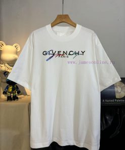 Top Level Real-life PhotosGivenchy Givenchy. 25SS. Classic 3D Letter Rainbow Printed Embroidere fp7u8jbf