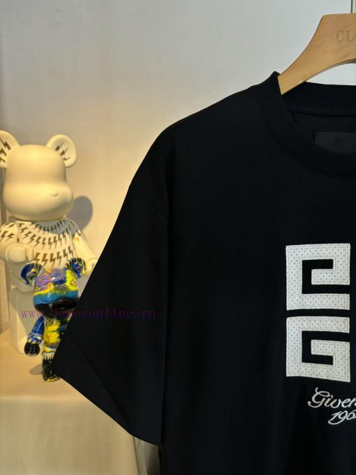 Top Level Real-life PhotosGivenchy Givenchy. 25SS. Classic 4G Leather Mesh Embroidered Short Sl d730ihll - Image 4