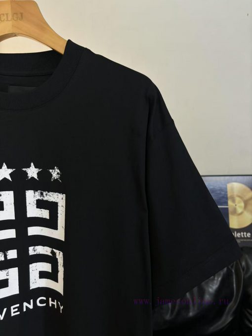 Top Level Real-life PhotosGivenchy Givenchy. 25SS. Classic 4G Printed Short Sleeve T-shirtThe F ppaujz2p - Image 5