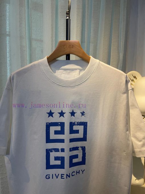Top Level Real-life PhotosGivenchy Givenchy. 25SS. Classic 4G Printed Short Sleeve T-shirtThe F e14ines0 - Image 5