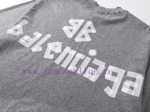 Top Level Detailed Images Official Website QualityBALENCIGA Paris 24ss Tape Series Printed Wate az6g96p4 - Image 7