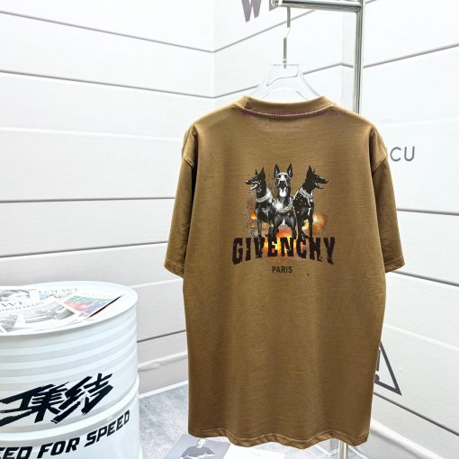 GIVENCHY GVC Givenchy 2025SS Spring/Summer New Short Sleeved T-shirt-Customized 280g Cotton Dou b5ns3cij - Image 3