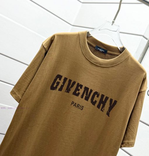 GIVENCHY GVC Givenchy 2025SS Spring/Summer New Short Sleeved T-shirt-Customized 280g Cotton Dou b5ns3cij - Image 4