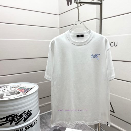 Arc'Teryx JILSANDER Archaeopteryx Short Sleeve 2025 Spring/Summer New Bird Series Letter Logo P qbweodgd - Image 2