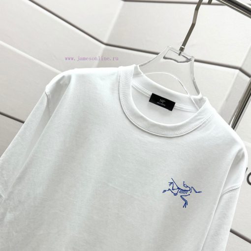 Arc'Teryx JILSANDER Archaeopteryx Short Sleeve 2025 Spring/Summer New Bird Series Letter Logo P qbweodgd - Image 4