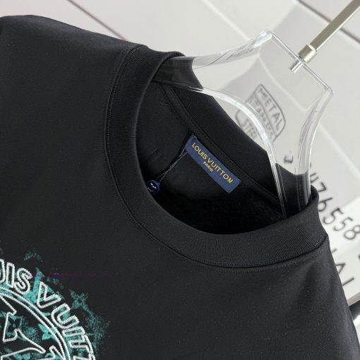 LV Louis Vuitton 2025 Spring/Summer New Collection Embroidered Direct Spray Printed Custom Doub xlc654qk - Image 4