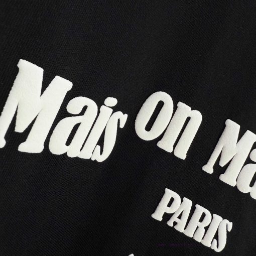 MM6 Magi * La 2025 Spring/Summer New Collection MM6 Letter Totem Classic Foam Craft Short Sleev eg5pny33 - Image 5