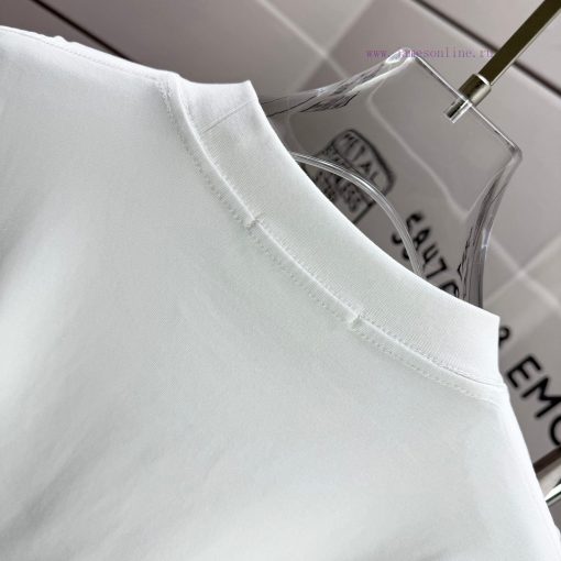 MM6 Magi * La 2025 Spring/Summer New Collection MM6 Letter Totem Classic Foam Craft Short Sleev gy2h1hmo - Image 7