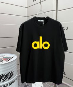 # Alo * 2025 Spring/Summer Classic Simple Letter Foam Craftsmanship Personalized Logo Customiza 8rldltxr
