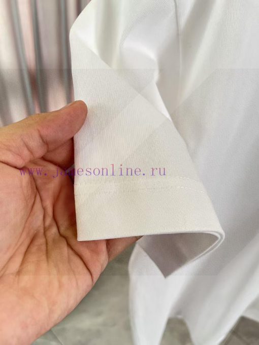 Lulu * Lulu Lemon 2025 Summer New Personalized Letter Logo Printed Custom Fabric 300g Short Sle q8r76a3y - Image 7
