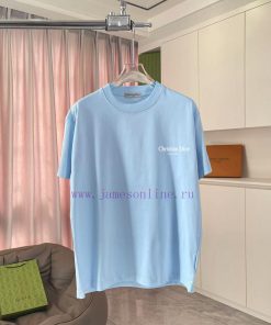 Dior 2025 Summer New Personalized Letter Logo Printed Short Sleeve T-shirt Customized Fabric 30 ul2pao7e