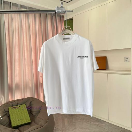Dior 2025 Summer New Personalized Letter Logo Printed Short Sleeve T-shirt Customized Fabric 30 vldfxj0d - Image 2