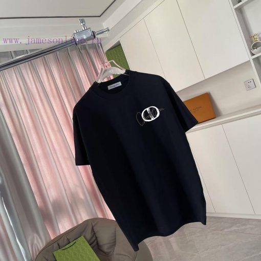 Dior 2025 Summer New Personalized Letter Logo Printed Short Sleeve T-shirt Customized Fabric 30 02hkew5l - Image 3