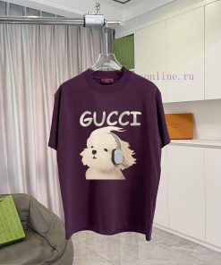 Gucci 2025 Summer New Personalized Letter Logo Printed Custom Fabric 300g Short Sleeve T-shirt wezd3ql2