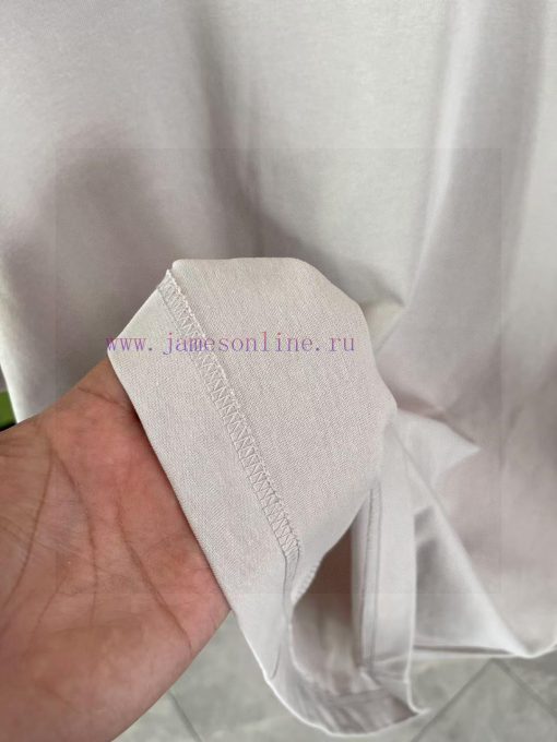 LV Louis Vuitton 2025 Summer New Personalized Letter Logo Printed Custom Fabric 300g Short Slee 82tedai4 - Image 9