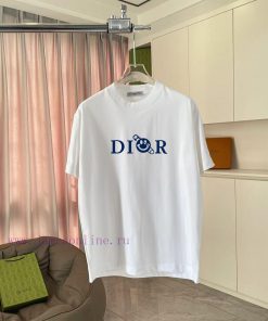 Dior 2025 Summer New Personalized Letter Logo Printed Short Sleeve T-shirt Customized Fabric 30 z8xqd3q7